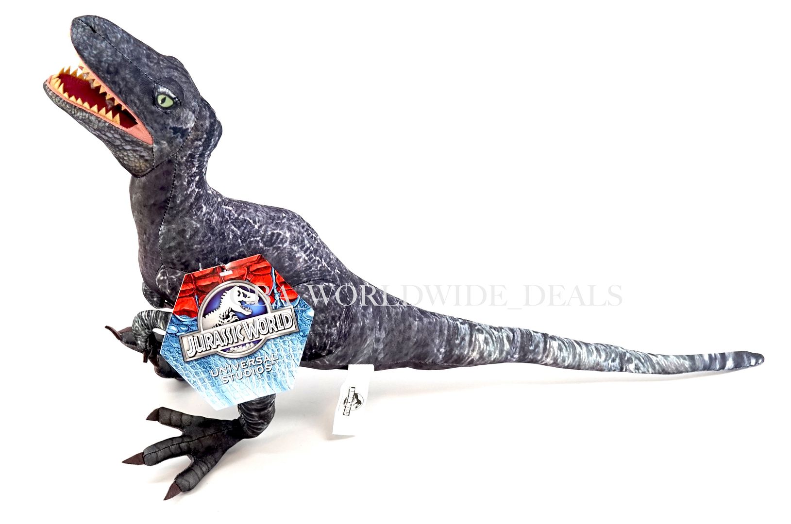 jurassic world raptor plush